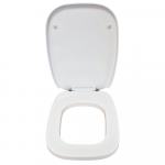 Ben Di Lisi Dial Standard Close Toilet Seat & Cover White DLX