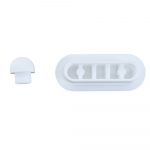 Choice Middle D2 Toilet Seat & Cover Buffer Set White CH.506366