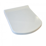 Egevitrifiye Didyma Alternative Soft Close Toilet Seat & Cover White CH.506324