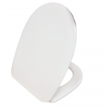 Pura Ivo Soft Close Toilet Seat & Cover Duraplast With Quick Release White S1076SCQR