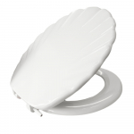 Celmac Neptune Shell Standard Close Toilet Seat & Cover With Plastic Hinge Bottom Fixing Pergamon SNE11PG