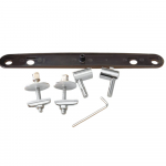 Geberit Selnova Compact Toilet Seat Hinge Set 244.839.00.1
