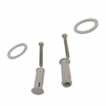 Villeroy & Boch Century Fixed Top Fix Toilet Seat Hinge Set 8843K061