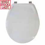 Roca Standard Close Toilet Seat And Cover Manhattan Grey 8-0191069
