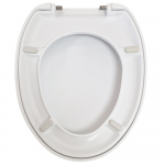 Azzurra Clas 56 Standard Close Toilet Seat & Cover White CLA1800