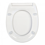 Bemis Push N'Clean Classic Soft Close STA-TITE Toilet Seat & Cover White 2320PNCTF000