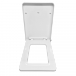 Laufen Living Style Square Soft Close Toilet Seat & Cover White 8.9243.4.300.000.1