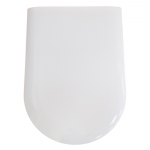 Azzurra Thin 56 Soft Close Toilet Seat & Cover White THI1856/F