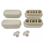Galassia Meg11 Toilet Seat & Cover Buffer Set 5451KITPC
