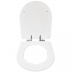 Tavistock Lansdown Soft Close Wooden Toilet Seat & Cover White DC4035-SF