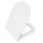 BagnoDesign Vitesse Slim Soft Close Toilet Seat & Cover White BDS-VIT-330S-C-WH
