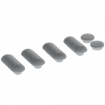 Villeroy & Boch Avento Toilet Seat and Cover Buffer Set Grey 92236900