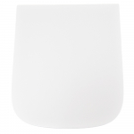 Rak Ceramics Series 600 Thin Soft-Close Toilet Seat & Cover With Quick Release White - RAKSEAT017