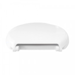 Celmac Flamenco Standard Close Toilet Seat & Cover With Plastic Hinge White 20120361