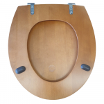 Pressalit Selandia Wood Standard Close Bottom Fixing Toilet Seat & Cover Cherry 522456-B47999