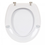 Villeroy & Boch Omnia Classic Standard Close Toilet Seat & Cover White With Continuous Hinge White 88246101