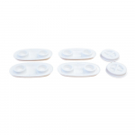 Duravit Durastyle 0060590000 Replacement Seat Buffer Set - 1003960000
