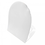 Roca Meridian New Slim Soft Close Quick Release Toilet Seat & Cover White Z8012AE001