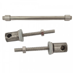 Twyford Avalon Standard Close Toilet Seat Bar Hinge Set FDS11SS