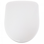 Geberit Selnova Round Top Fix Metal Hinge Toilet Seat and Cover White 500.337.01.1