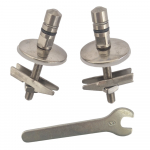 Sottini Vara Toilet Seat Hinge Set Stainless Steel T2960BJ