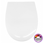 Pressalit Scandinavia Plus Soft Close With Lift Off Top Fixing Toilet Seat & Cover White 758000-BL6999