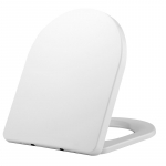 EuroShowers PP D TwentyOne Soft Close Toilet Seat & Cover White 87390