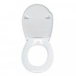 Pressalit ConCordia Soft Close With Lift Off Bottom Fixing Toilet Seat & Cover White 544000-D05999