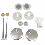 Pressalit 722 Soft Close Bottom Fixing Toilet Seat & Cover White 722000-D74999