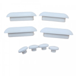Villeroy & Boch Architectura Toilet Seat and Cover Buffer Set White 92194800