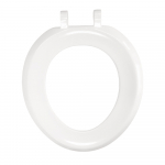 Celmac Sonata Standard Close Seat Only With Bottom Fixing Plastic Hinge White SSO51WH