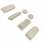 Gala Lizz Urea Toilet Seat & Cover Buffer Set White 5380800