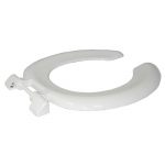 Celmac Crescent Junior J Seat Only With Bottom Fixing Plastic Hinges - SCJ51WH-White