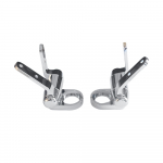 Bemis HG1114 OBI Slow Close Replacement Toilet Seat Hinge Set HG1114997-Chrome