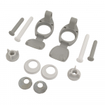 Armitage Shanks Orion Toilet Seat Hinge Set Bottom Fix Oyster Grey S82167-OYG