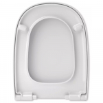 Roca Dama Retro Alternative Soft Close Quick Release Toilet Seat & Cover White CH.506355