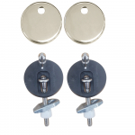 Heritage Bathrooms Soft Close Quick Release Toilet Seat & Cover Chantilly With Vintage Gold Hinges TSCHA100SC
