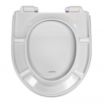 Duravit No.1 Compact Soft Closure Toilet Seat and Cover White 0026190000