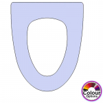 T.C Galileo Standard Close Replacement Toilet Seat & Cover Lacquered Wood CH-TC-GAL