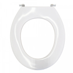 Pressalit Objecta Standard Close Bottom Fixing Toilet Seat Without Cover White 53011-UN3999