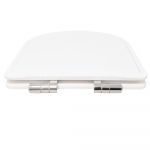 Tavistock Lansdown Soft Close Wooden Toilet Seat & Cover White DC4035-SF