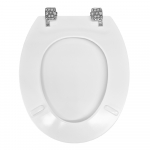 Carrara & Matta Danube Standard Close STA-TITE Toilet Seat & Cover White 340600000