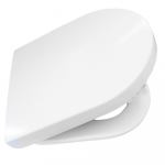 Pressalit 3 Soft Close With Lift-Off Top Fixing Toilet Seat & Cover White 684000-D77999