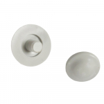 Ideal Standard Calla Toilet Seat & Cover Buffer Set Grey T203400