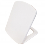 Geberit Selnova Square Soft Close Top Fix Toilet Seat and Cover White 500.334.01.1