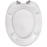 Azzurra Cult Soft Close Toilet Seat & Cover Thermoset White S003TS21
