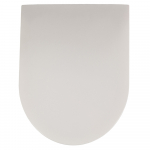 Rak Ceramics Harmony/Moon Soft Closing Toilet Seat & Cover White - HARSEATSC