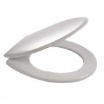 Celmac Melody Standard Close Toilet Seat & Cover With Plastic Hinge White 20120349