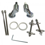Keramag Citterio Soft Close Toilet Seat Hinge Set 598036000