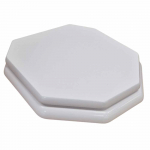 Imperial Bathrooms Astoria Original Soft Close Toilet Seat & Cover White With Polished Nickel Hinges XA50000310NSB
